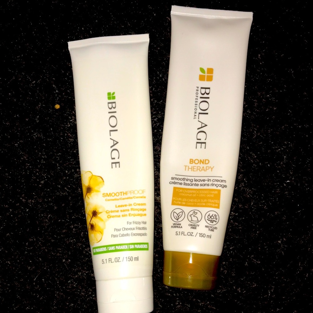 Biolage leave-in bundle x2  used